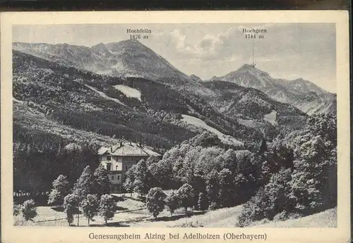 Bad Adelholzen Oberbayern Genesungsheim Alzing / Siegsdorf /Traunstein LKR