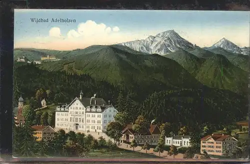 Bad Adelholzen Oberbayern Wildbad Adelholzen / Siegsdorf /Traunstein LKR