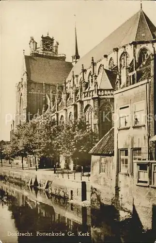 Dordrecht Pottenkade Gr Kerk Kat. Dordrecht