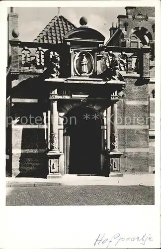 Dordrecht Hof Poortje antikva kortego Kat. Dordrecht