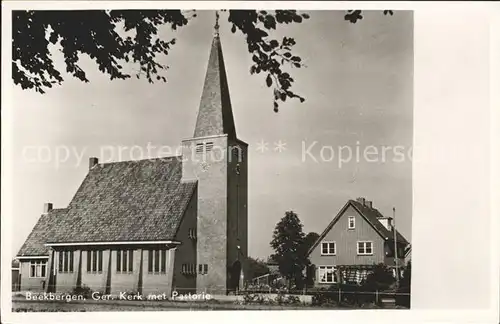 Beekbergen Ger Kerk Pastorie Kat. Apeldoorn