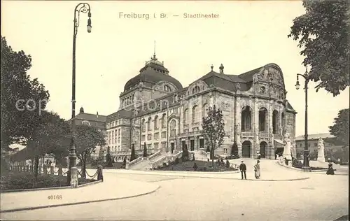 Freiburg Breisgau Stadttheater Kat. Freiburg im Breisgau