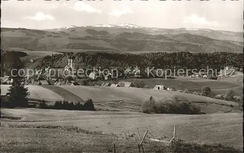 St Maergen mit Feldbergblick Kat. St. Maergen