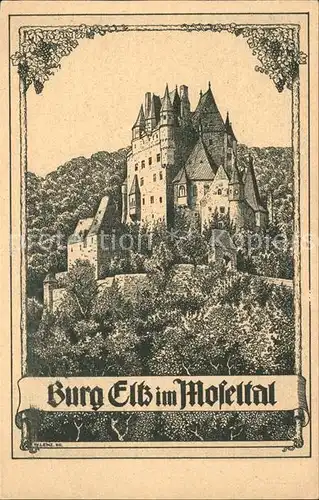 Muenstermaifeld Burg Eltz Kat. Muenstermaifeld