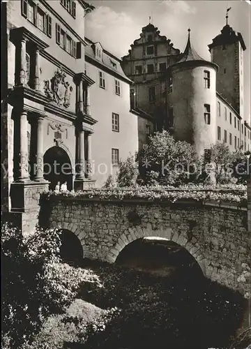 Bad Mergentheim Schloss Kat. Bad Mergentheim