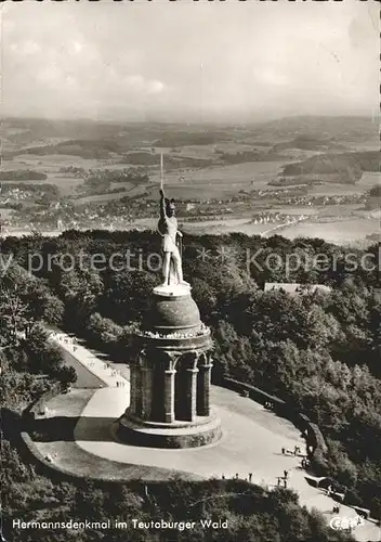 Detmold Hermannsdenkmal Teutoburger Wald Kat. Detmold