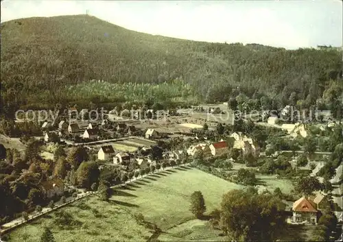 Oybin Blick zum Hochwald Kat. Kurort Oybin