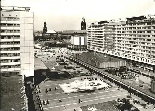 Dresden Prager Strasse Kat. Dresden Elbe