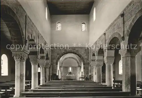 Brenz Ev Galluskirche Spaetrom Saeulenbasilika Kat. Sontheim an der Brenz