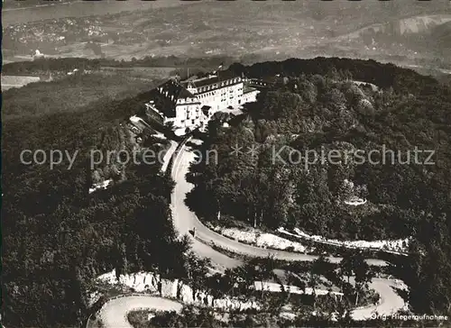 Koenigswinter Kurhotel Petersberg am Rhein Fliegeraufnahme Kat. Koenigswinter