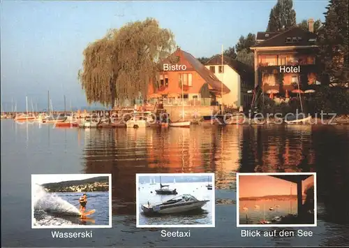 Hemmenhofen Haus Stein am See Wasserski Bootsverleih Seeblick Kat. Gaienhofen