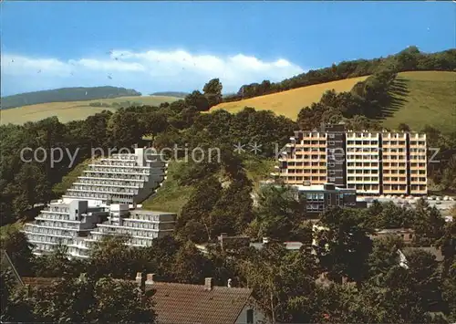 Bad Gandersheim Kurheim Roswitha und Kurklinik Kat. Bad Gandersheim