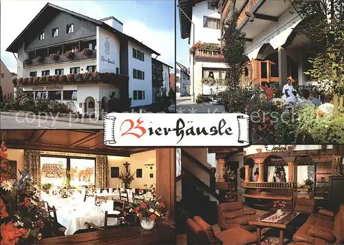 Lehen Freiburg Hotel Restaurant Bierhaeusle Details Kat. Freiburg im Breisgau