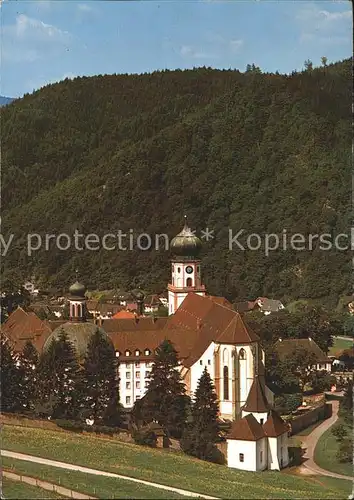 Muenstertal Schwarzwald Kirche St Trudpert Kat. Muenstertal