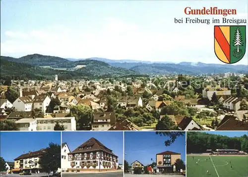 Gundelfingen Breisgau Panorama Teilansichten Kat. Gundelfingen