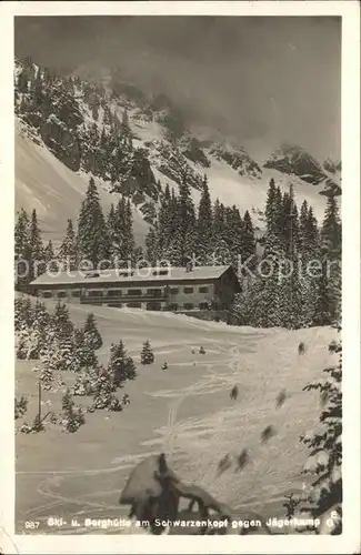 Schwarzenkopf Ski und Berghuette mit Jaegerkamp Kat. Schliersee