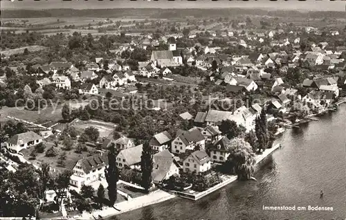 Immenstaad Bodensee Fliegeraufnahme Kat. Immenstaad am Bodensee