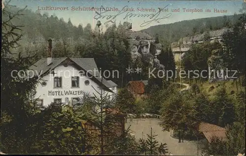 Schuettersmuehle Hotel Walter Kat. Pottenstein