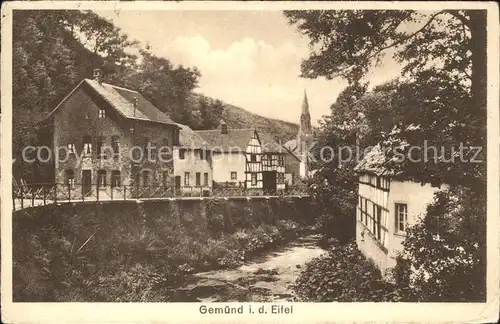 Gemuend Eifel Dorfpartie Kat. Schleiden