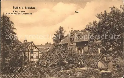 Bethel Bielefeld Eben Ezer Stammhaus der Anstalten Kat. Bielefeld