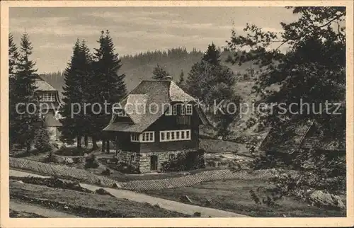 Feldberg Schwarzwald Hotel und Kurhaus Hebelhof Kat. Feldberg (Schwarzwald)