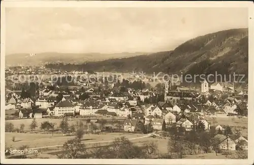 Schopfheim Panorama Kat. Schopfheim