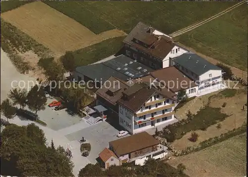 Muehlbach Oberpfalz Hotel Pension Zum Wolfsberg Fliegeraufnahme Kat. Dietfurt a.d.Altmuehl