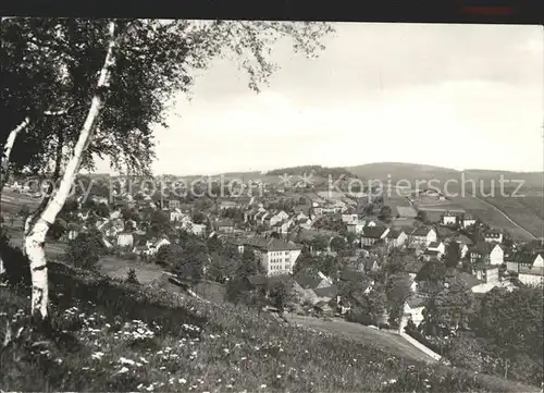 Schoenheide Erzgebirge Panorama Kat. Schoenheide Erzgebirge