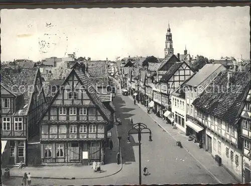 Celle Niedersachsen Mauernstrasse und Kleiner Platz Kat. Celle