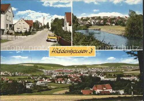 Hiddenhausen Panorama Teilansichten Kat. Hiddenhausen