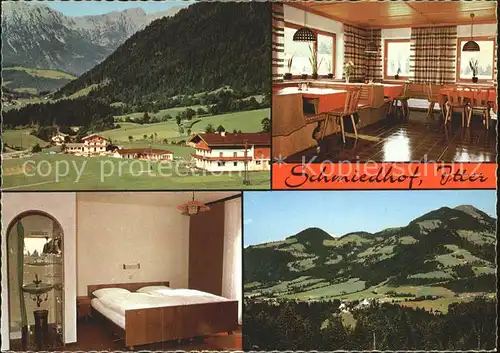 Woergl Angerberg Pension Schmiedhof Doppelzimmer Panorama Kat. Angerberg Tirol