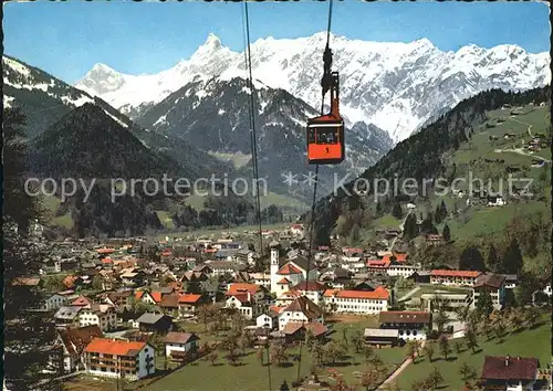 Schruns Vorarlberg Montafoner Hochjochbahn Zimba Vandanser Sternwand Kat. Schruns