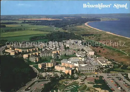 Weissenhaus Weissenhaeuser Strand Fliegeraufnahme Kat. Wangels