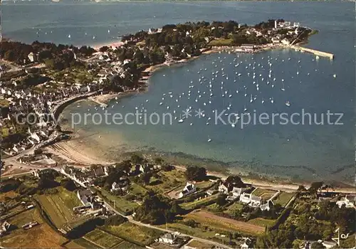 Port Navalo Port vue aerienne Collection La Bretagne en Couleurs Kat. Arzon