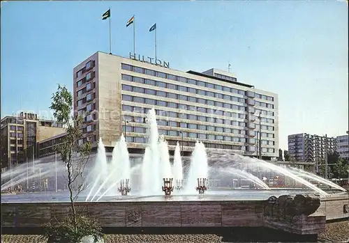Rotterdam Hilton Hotel Wasserspiele Kat. Rotterdam