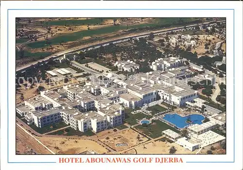 Djerba Hotel Abounawas Fliegeraufnahme Kat. Djerba