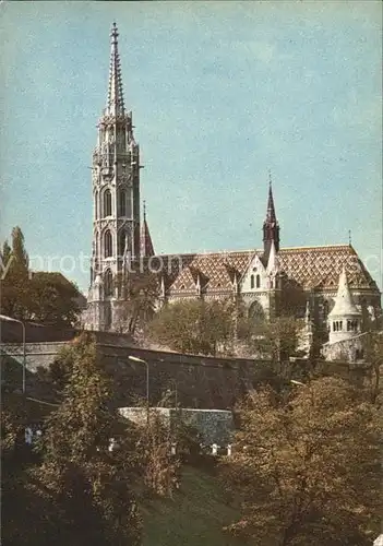 Budapest Matyas templom Matthiaskirche Kat. Budapest