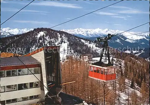 Obertraun Dachsteinseilbahn Talstation Grossglocknergruppe Wintersportplatz Alpenpanorama Kat. Obertraun