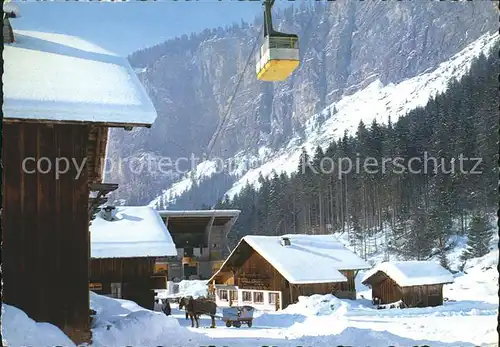 Morzine Teleferique d Avoriaz Chalets Sports d Hiver Kat. Morzine