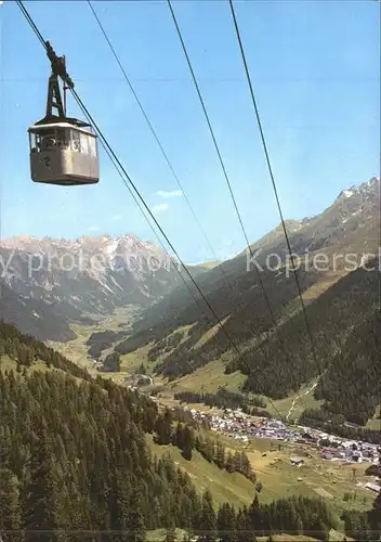 St Anton Arlberg Vallugabahn Bergbahn Sommerpanorama Kat. St. Anton am Arlberg