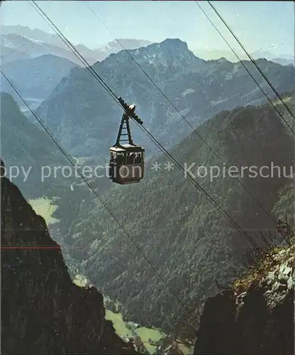 Ruhpolding Rauschbergbahn Alpenpanorama im Sommer Kat. Ruhpolding