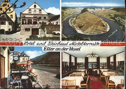 Eller Mosel Hotel und Weinhaus Moselterrasse / Ediger-Eller /Cochem-Zell LKR