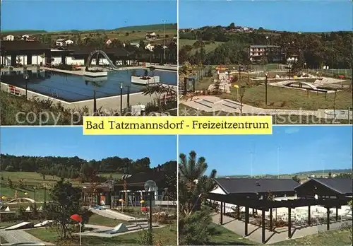 Bad Tatzmannsdorf Burgenland Freizeitzentrum Schwimmbad Minigolf Kat. Bad Tatzmannsdorf