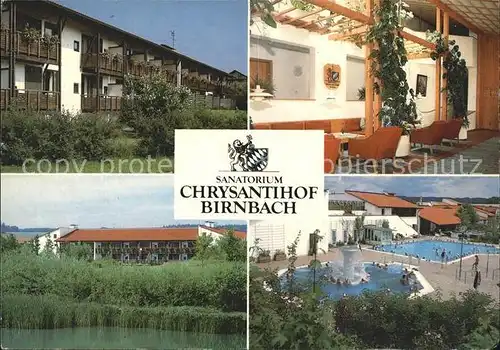 Birnbach Rottal Sanatorium Chrysantihof Rottal Therme Schwimmbad / Bad Birnbach /Rottal-Inn LKR