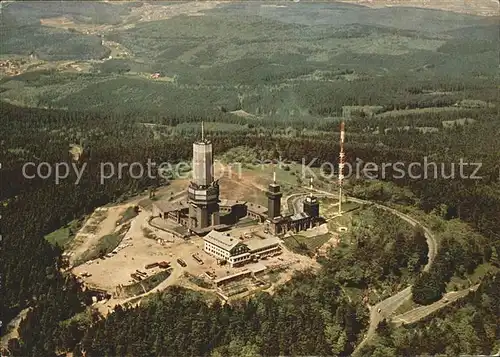 Grosser Feldberg Taunus Sender Fliegeraufnahme Kat. Schmitten