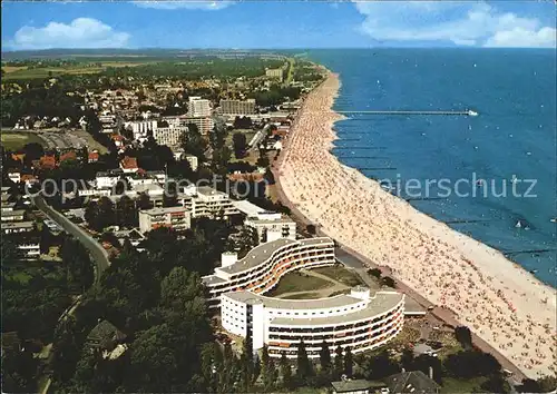 Groemitz Ostseebad Strand Hotelanlage Ostseeheilbad Fliegeraufnahme /  /