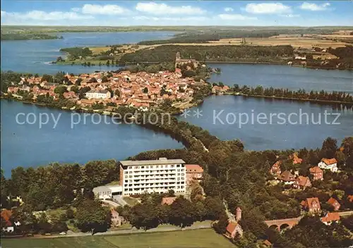 Ratzeburg Inselstadt Lauenburgische Seen Fliegeraufnahme Kat. Ratzeburg