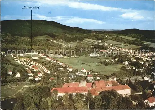 Bad Iburg Kneipp Sanatorium Sonnenhof Fliegeraufnahme Kat. Bad Iburg