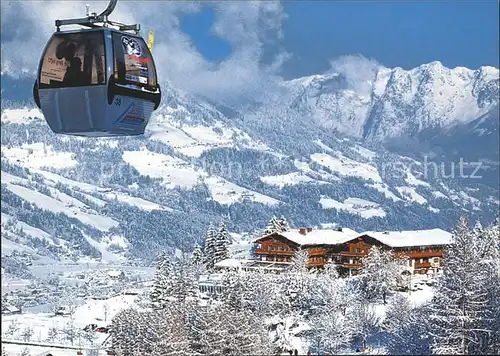 Sankt Johann Pongau Hotel Oberforsthof Seilbahn Wintersportplatz Alpenpanorama Kat. Sankt Johann im Pongau