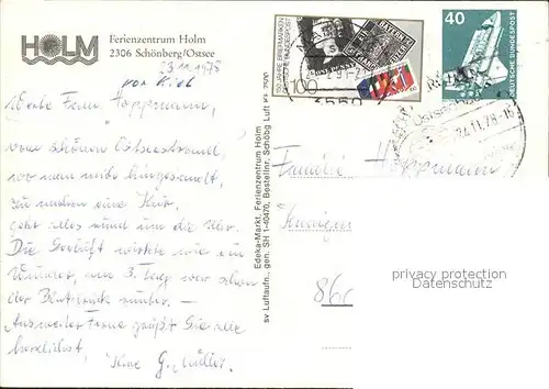 Schoenberg Holstein Ferienzentrum Holm Fliegeraufnahme Kat. Schoenberg (Holstein)